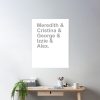 cpostermediumsquare product1000x1000.2 7 - Grey's Anatomy Merch