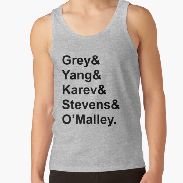Grey's Anatomy Names Tank Top - Image 4