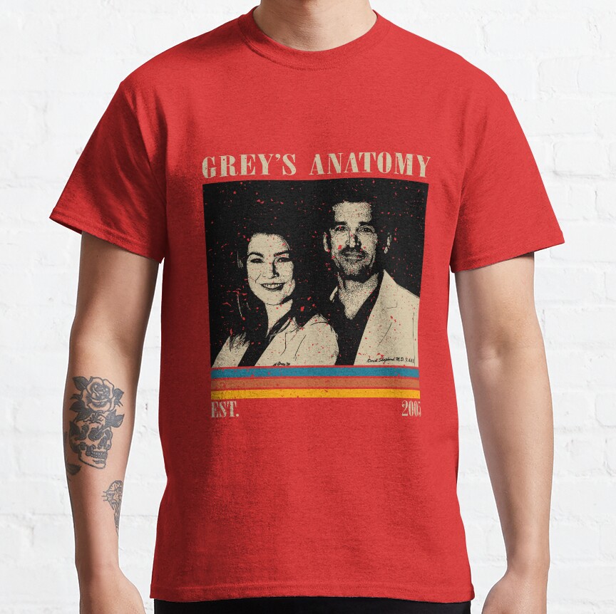 Retro Grey's Anatomy T-shirt - Image 6