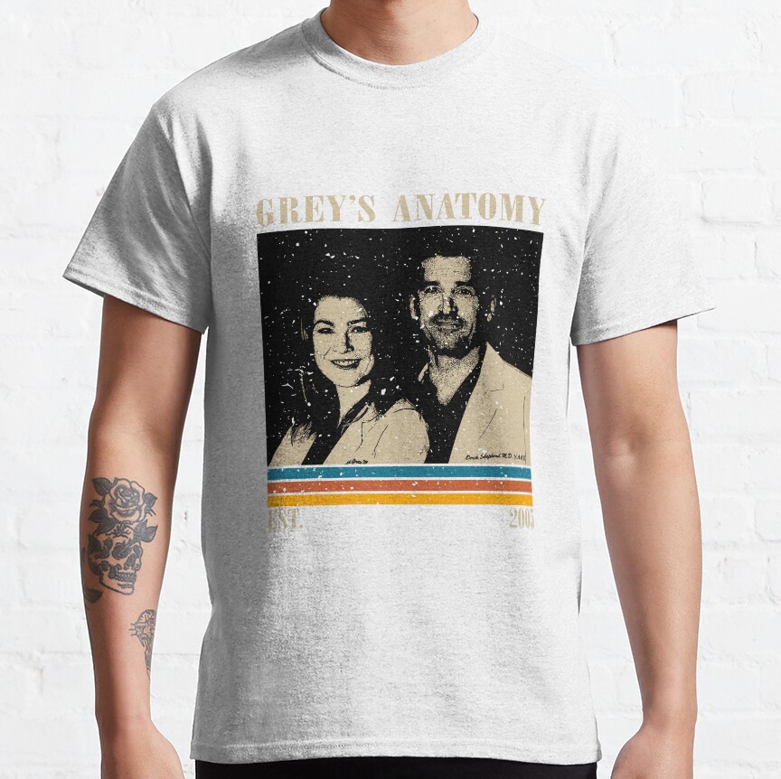 Retro Grey's Anatomy T-shirt - Image 2