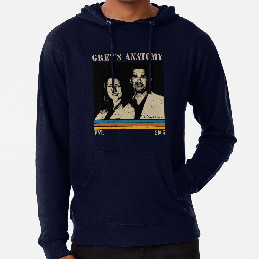 Retro Grey's Anatomy Hoodie - Image 6