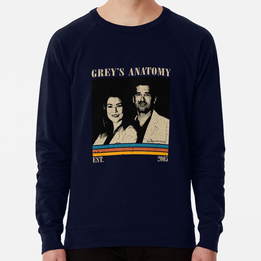 Retro Grey's Anatomy Sweatshirt - Image 6