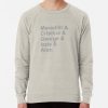 ssrcolightweight sweatshirtmensoatmeal heatherfrontsquare productx1000 bgf8f8f8 10 - Grey's Anatomy Merch