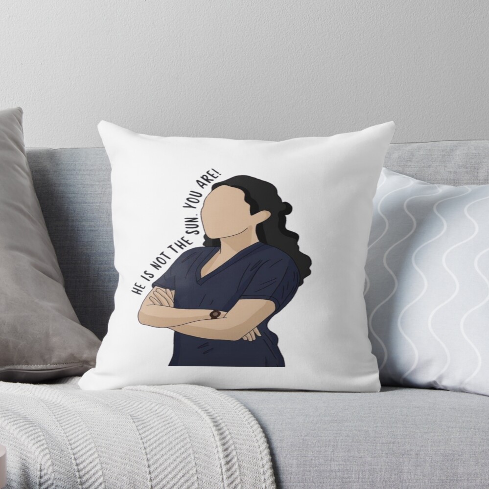 Grey's Anatomy Hot Throw Pillow
