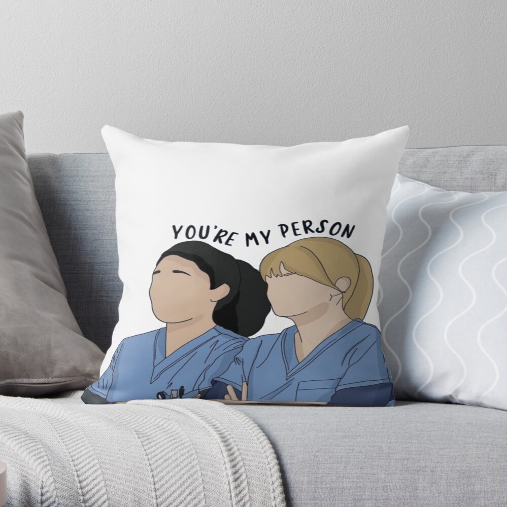 Grey's Anatomy Best Throw Pillow