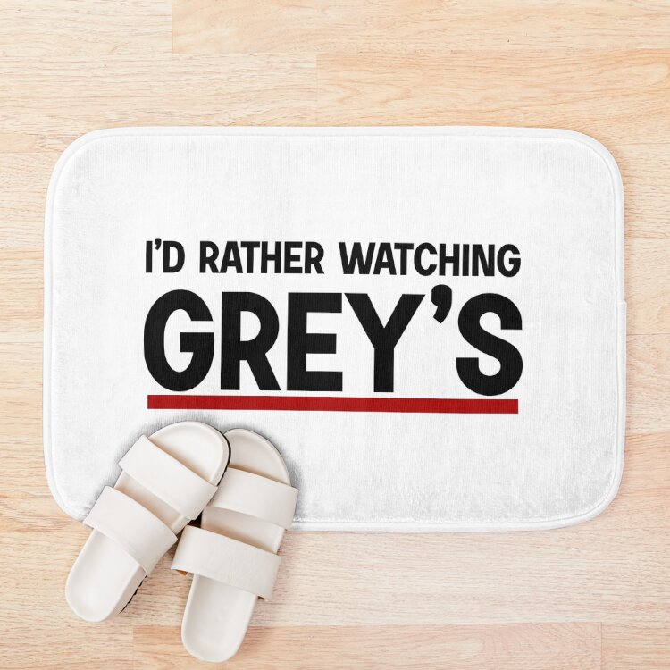 Rather Be Watching Grey's Bath Mat - Image 3