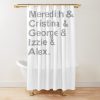urshower curtain closedsquare1000x1000.1 4 - Grey's Anatomy Merch